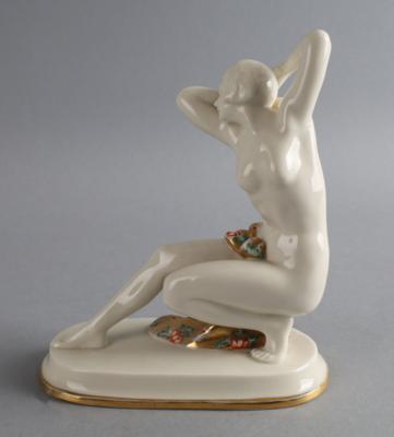 Art Deco Figur - Weiblicher Akt, - Starožitnosti