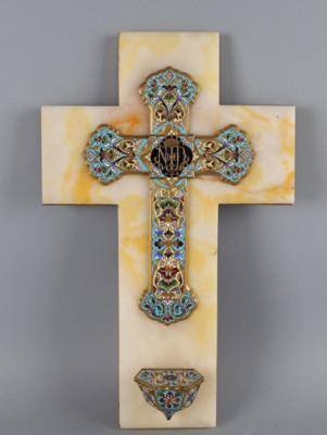 Cloisonné Kreuz, - Starožitnosti