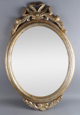 Ovaler Spiegel-Rahmen, im Barockstil, 20. Jh., - Antiquitäten