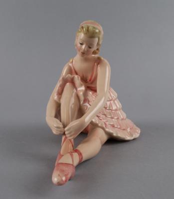 Stephan Dakon (1904-1992), Ballerina, Modellnummer: 2114, Firma Keramos, Wien, ab ca. 1950 - Antiquitäten