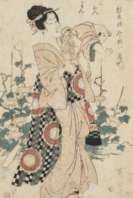 Kikukawa Eizan (1787-1867) - Antiquitäten
