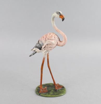 Wiener Bronze, Firma Bergmann- Flamingo, - Antiquariato