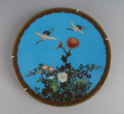 Cloisonné Teller, Japan, Meiji Periode, - Antiquariato