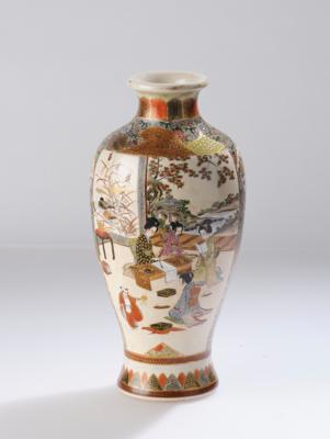 Satsuma Vase, Japan, Meiji Periode, - Antiquariato
