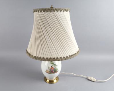 Tischlampe, Wiener Porzellanmanufaktur Augarten, - Antiquariato