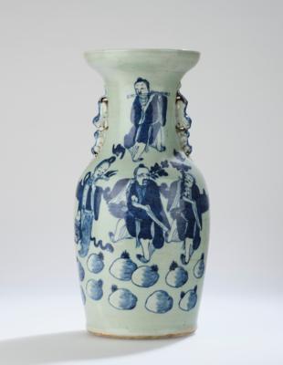 Vase, China, späte Qing Dynastie, - Antiquariato