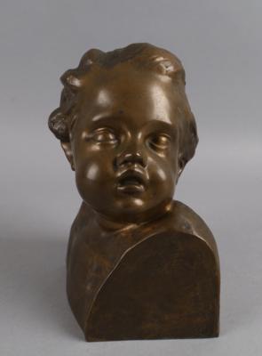 Büste eines Knaben aus Bronze, Anfang 20. Jh. - Works of Art