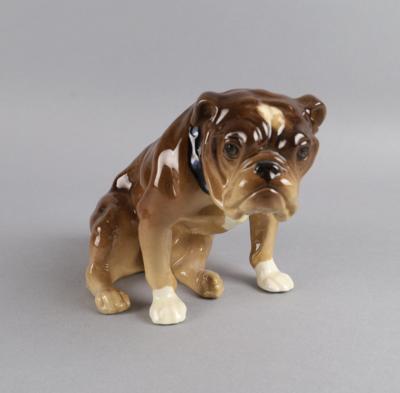 Englische Bulldogge, Keramos, - Antiquitäten