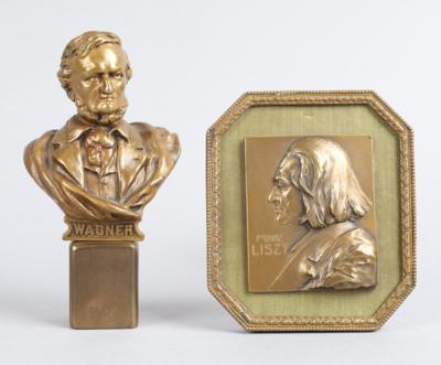 Richard Wagner und Franz Liszt, - Works of Art