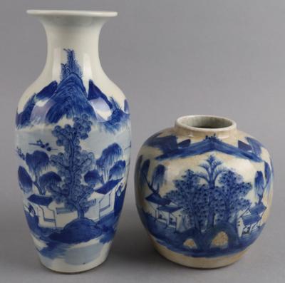 2 Vasen, China, 19./20. Jh., - Antiquariato