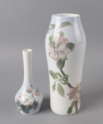 Zwei Vasen, Royal Copenhagen, - Antiquitäten
