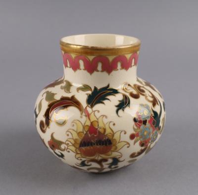 Kleine Vase, Zsolnay, Pécs um 1880, - Antiquariato