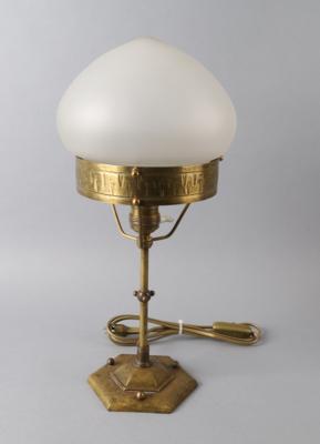 Tischlampe aus Messing, um 1915/25 - Starožitnosti