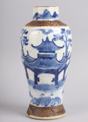 Vase, China, Vierzeichenmarke Chenghua, 19. Jh., - Works of Art
