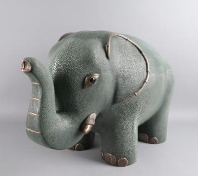 Großer Galuchat Elefant, - Works of Art
