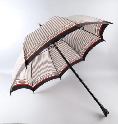 Schirm mit plastisch geschnitztem Griff - Schnauzer, - Antiquariato