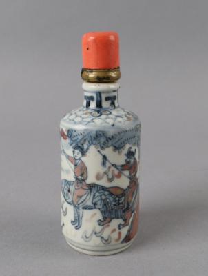 Snuff Bottle, China, Sechszeichenmarke Yongzheng, um 1900, - Antiquitäten