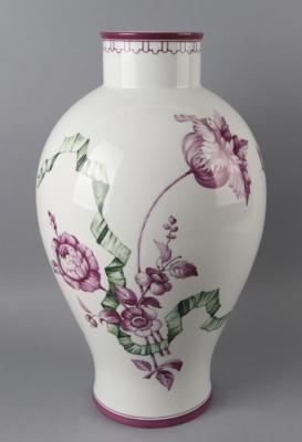 Paul Ludwig Troost, Vase mit Blütendekor, Nymphenburg, nach 1919 - Antiquitäten