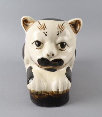 Liegende Cizhou Katze (Kopfstütze), - Antiquitäten
