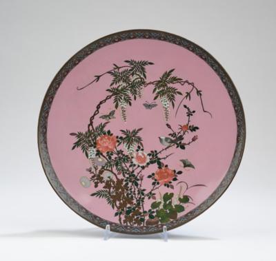 Cloisonné Teller, Japan, Meiji Periode, - Antiquitäten