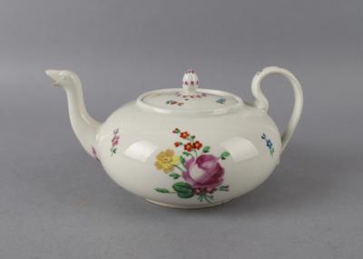Teekanne, Kaiserl. Porzellanmanufaktur, Wien 1822, - Antiquitäten