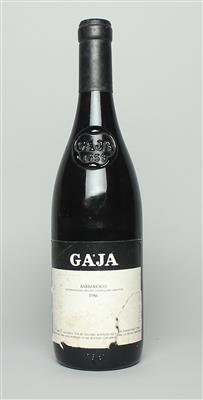1986 Barbaresco, Gaja, 93 Cellar Tracker-Punkte - Die große DOROTHEUM Weinauktion powered by Falstaff