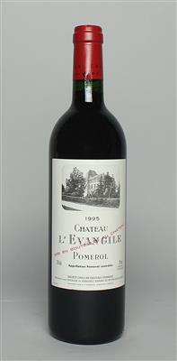 1995 Château L'Évangile, 93 Cellar Tracker-Punkte - Die große DOROTHEUM Weinauktion powered by Falstaff