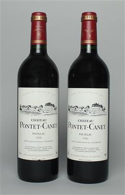 1996 Château Pontet-Canet, 92 Cellar Tracker-Punkte, 2 Flaschen - Die große DOROTHEUM Weinauktion powered by Falstaff