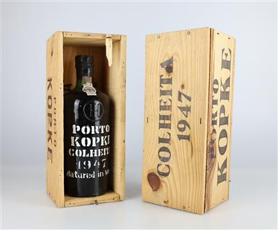 1947 Kopke Vintage Port DOC, Portugal, 2 Flaschen in OHK - Víno a lihoviny