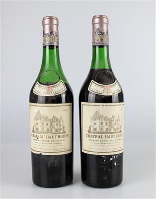 1970 Château Haut-Brion, Bordeaux, 92 CellarTracker-Punkte, 2 Flaschen - Vini e spiriti
