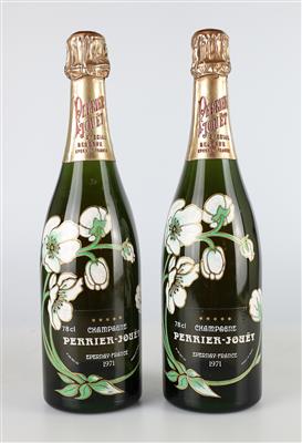 1971 Champagne Perrier-Jouët Belle Epoque Fleur de Champagne Millésime Brut, 2 Flaschen - Víno a lihoviny