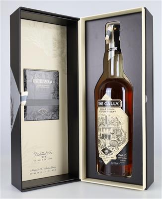 1974 The Cally Single Grain Whisky YO, The Caledonian, Lowlands, in OVP - Die große Oster-Weinauktion powered by Falstaff