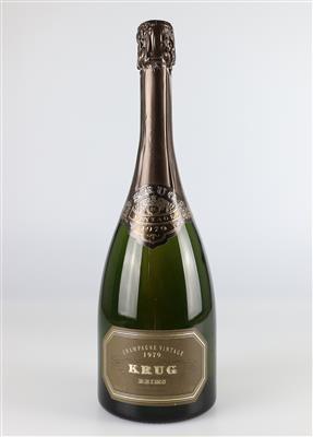1979 Champagne Krug Vintage Brut, 95 Parker-Punkte, in OVP - Wines and Spirits