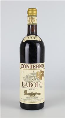 1985 Barolo Riserva DOCG Monfortino, Giacomo Conterno, Piemont, 97 Parker-Punkte - Die große Oster-Weinauktion powered by Falstaff