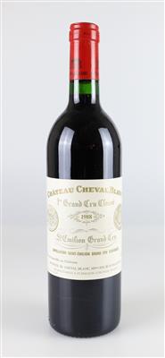 1988 Château Cheval Blanc, Bordeaux, 92 CellarTracker-Punkte - Víno a lihoviny