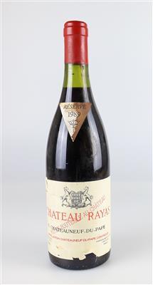 1989 Châteauneuf-du-Pape AOC Réservé, Château Rayas, Rhône, 97 Parker-Punkte - Víno a lihoviny