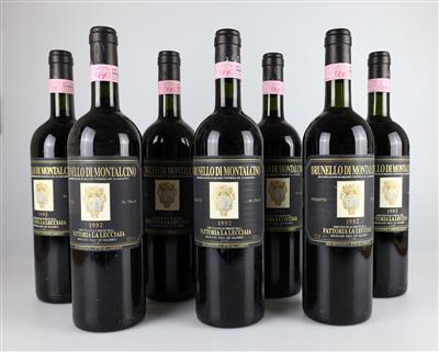 1992 Brunello di Montalcino DOCG, Fattoria La Lecciaia, Toskana, 7 Flaschen - Die große Oster-Weinauktion powered by Falstaff