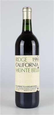 1995 Monte Bello, Ridge Vineyards, Kalifornien, 95 Parker-Punkte - Víno a lihoviny
