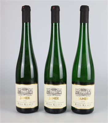 1999 Riesling Ried Klaus Smaragd, Weingut Jamek, Wachau, 93 CellarTracker-Punkte, 3 Flaschen - Víno a lihoviny