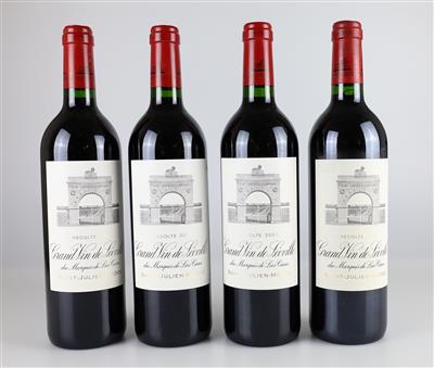 2003 Léoville Las Cases, Bordeaux, 96 Parker-Punkte, 4 Flaschen - Vini e spiriti