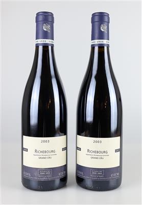 2003 Richebourg Grand Cru AOC, Domaine Anne Gros, Burgund, 2 Flaschen, 93 CellarTracker-Punkte - Vini e spiriti