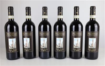 2010 Brunello di Montalcino DOCG, Azienda Agricola Canalicchio di Sopra, Toskana, 98 Parker-Punkte, 6 Flaschen - Víno a lihoviny