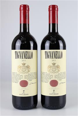 2015 Tignanello, Marchesi Antinori, Toskana, 96 Parker-Punkte, 2 Flaschen - Víno a lihoviny