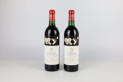 1986 Château Mouton Rothschild, Bordeaux, 100 Parker-Punkte, 2 Flaschen - Vini e spiriti