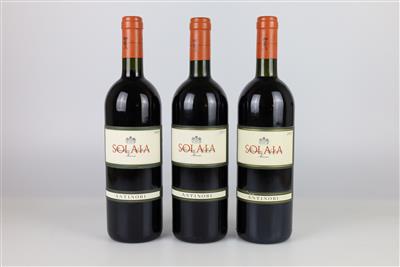 1999, 2000, 2001 Solaia Toscana IGT, Marchesi Antinori, 90-92 Falstaff-Punkte, 3 Flaschen - Die große Herbst-Weinauktion powered by Falstaff