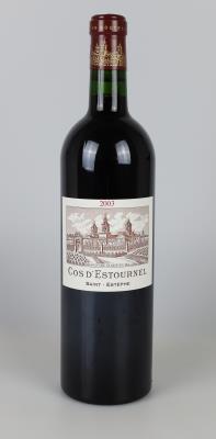 2003 Château Cos d'Estournel, Bordeaux, 95 Wine Enthusiast-Punkte - Wines and Spirits