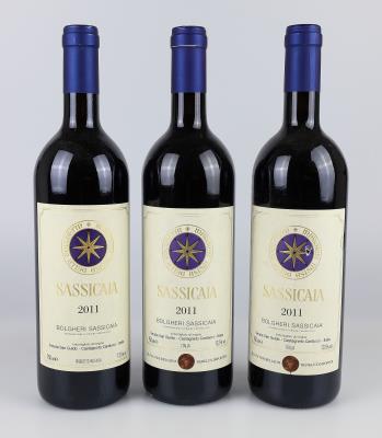 2011 Sassicaia Bolgheri DOC, Tenuta San Guido, Toskana, 96 Falstaff-Punkte, 3 Flaschen - Die große Herbst-Weinauktion powered by Falstaff