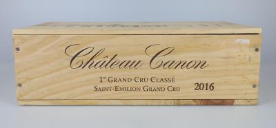 2016 Château Canon, Bordeaux, 98 Parker-Punkte, 2 Flaschen, in OHK - Vini e spiriti