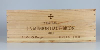 2018 Château La Mission Haut-Brion, Bordeaux, 99 Parker-Punkte, Doppelmagnum in OHK - Wines and Spirits