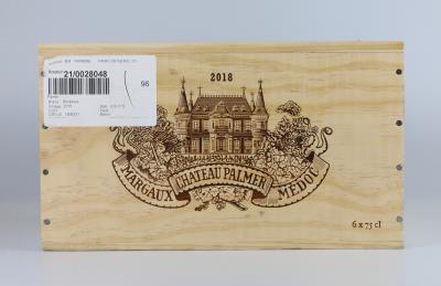 2018 Château Palmer, Bordeaux, 100 Falstaff-Punkte, 6 Flaschen, in OHK - Die große Herbst-Weinauktion powered by Falstaff